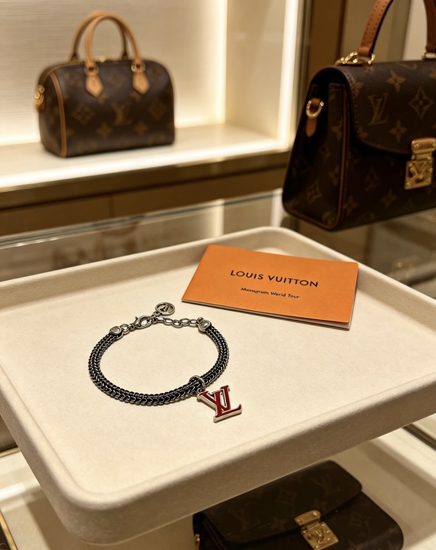 Louis Vuitton LV Logo Bracelet